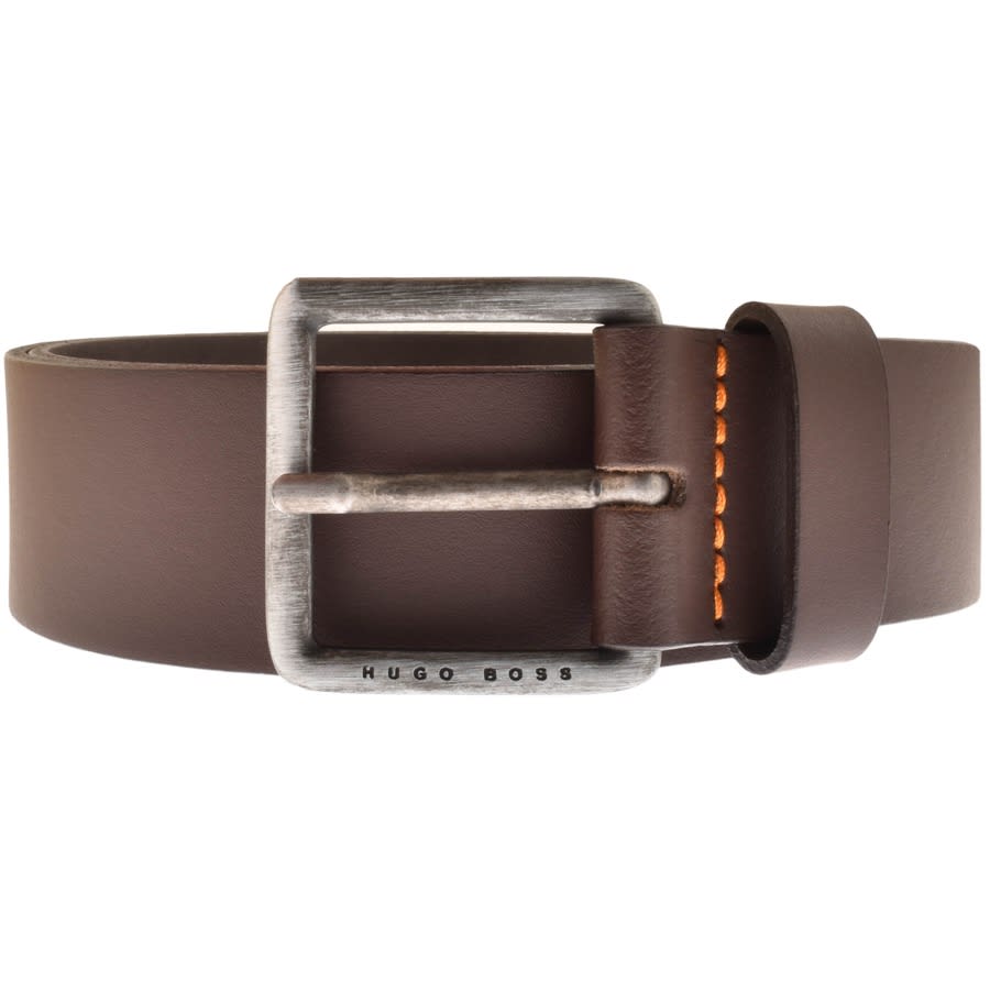 Alternative Image for ProductBOSS Leather Jeeko Belt Brown1